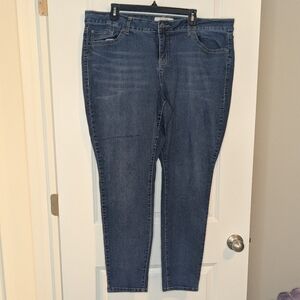 Torrid Women's Classic Skinny Blue Jeans - Plus Size 22 Regular